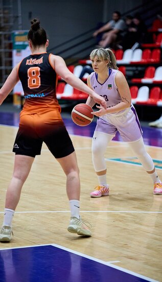 TŘETÍ VÝHRA | SLOVANKA - BO | 69:83