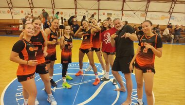 U14 na turnaji v Kyjově