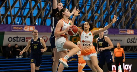 BASKET OSTRAVA - LEVHARTICE CHOMUTOV 55:93