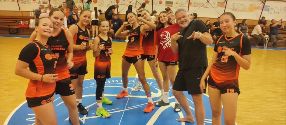 U14 na turnaji v Kyjově